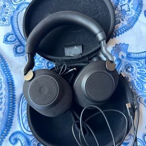 Jabra Black Over-Ear Headphones with Case